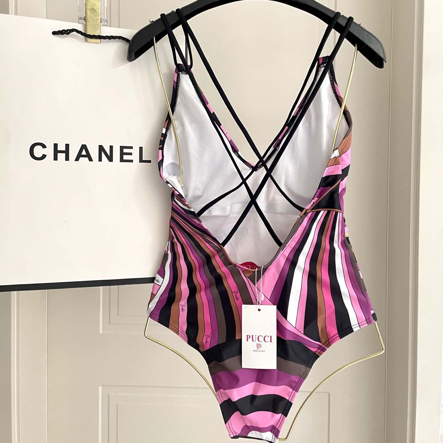 Pucci Iride-Print Swimsuit  - PerfectKickZ