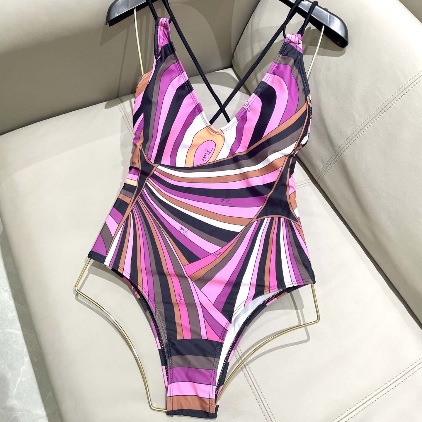 Pucci Iride-Print Swimsuit  - PerfectKickZ