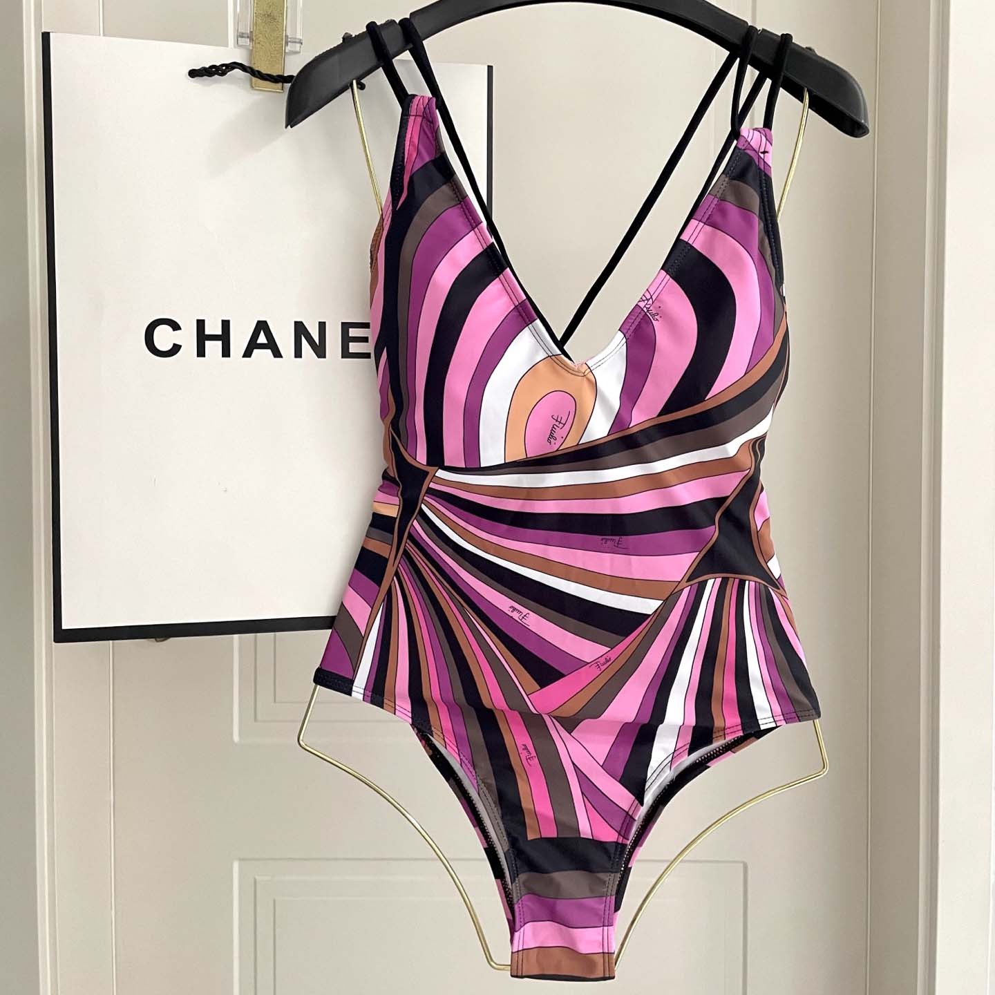 Pucci Iride-Print Swimsuit  - PerfectKickZ