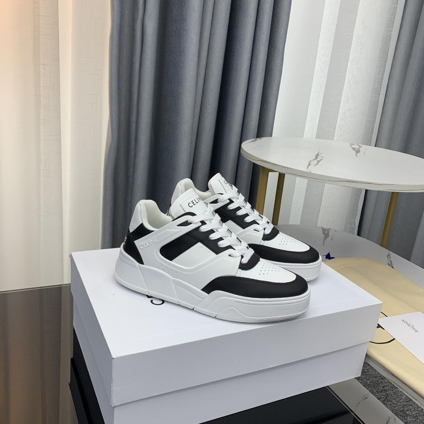 Celine Trainer CT-07 Low Lace-up Sneaker In Calfskin - PerfectKickZ