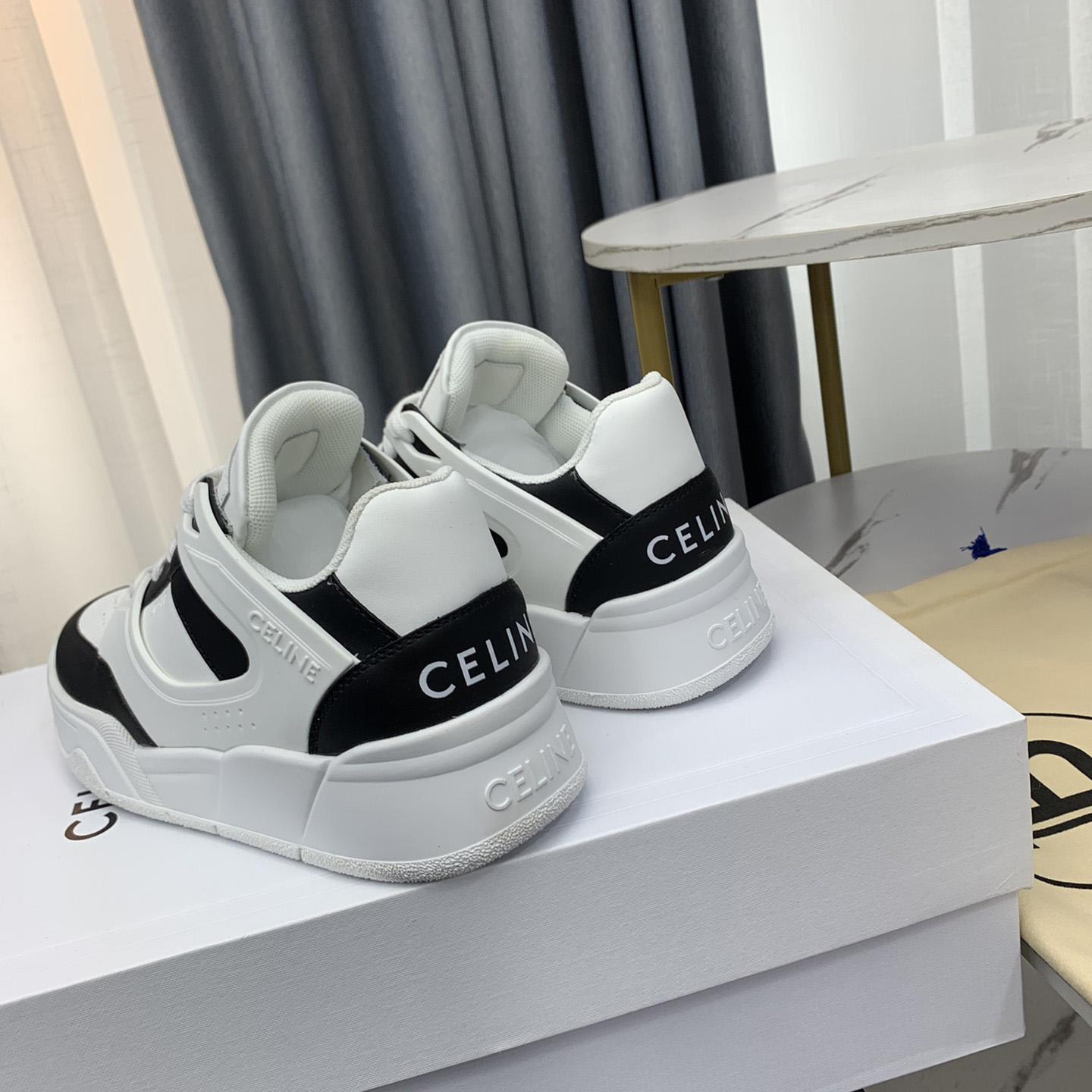 Celine Trainer CT-07 Low Lace-up Sneaker In Calfskin - PerfectKickZ