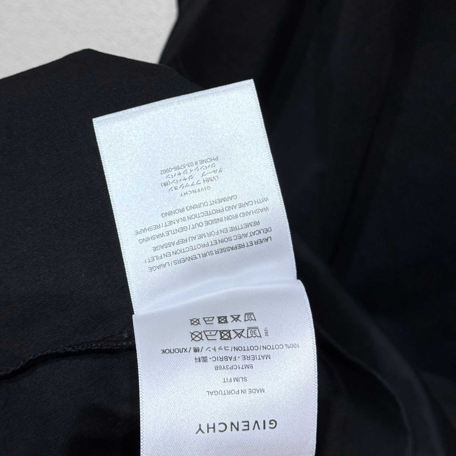 Givenchy Standard Short-Sleeve 'Black' - 