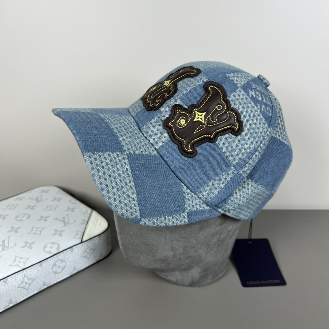 Louis Vuitton Washed 3D Cap  - PerfectKickZ