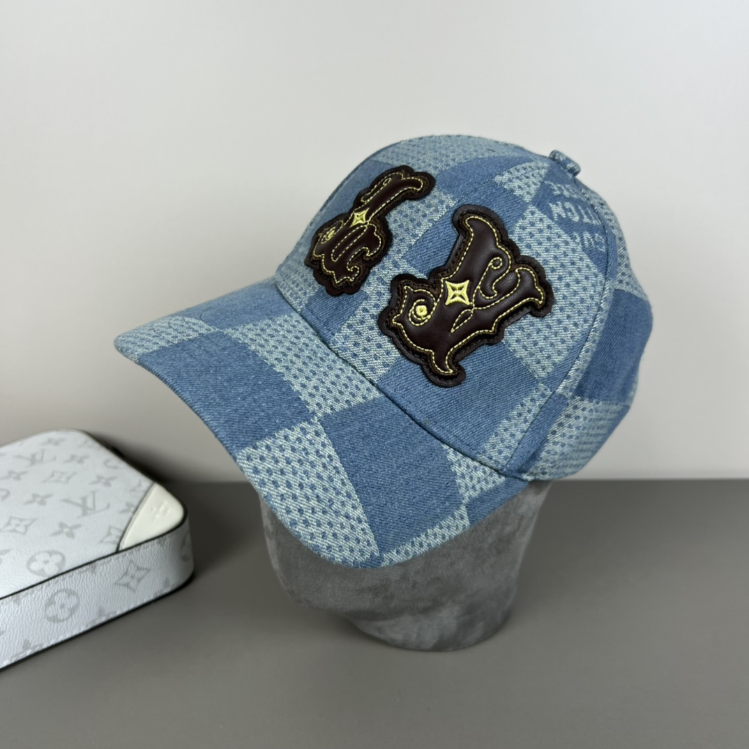 Louis Vuitton Washed 3D Cap  - PerfectKickZ