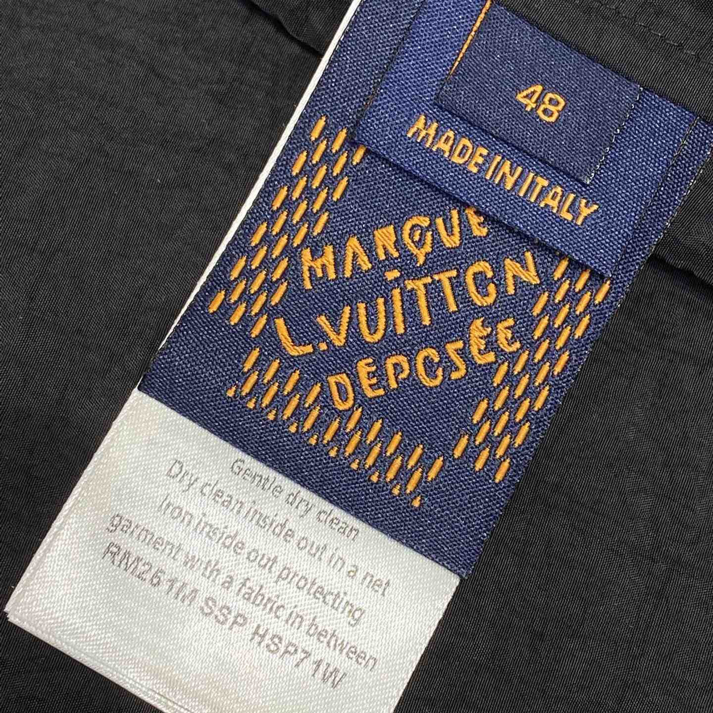 Louis Vuitton Flocked  Monogram Short-Sleeved Shirt - PerfectKickZ