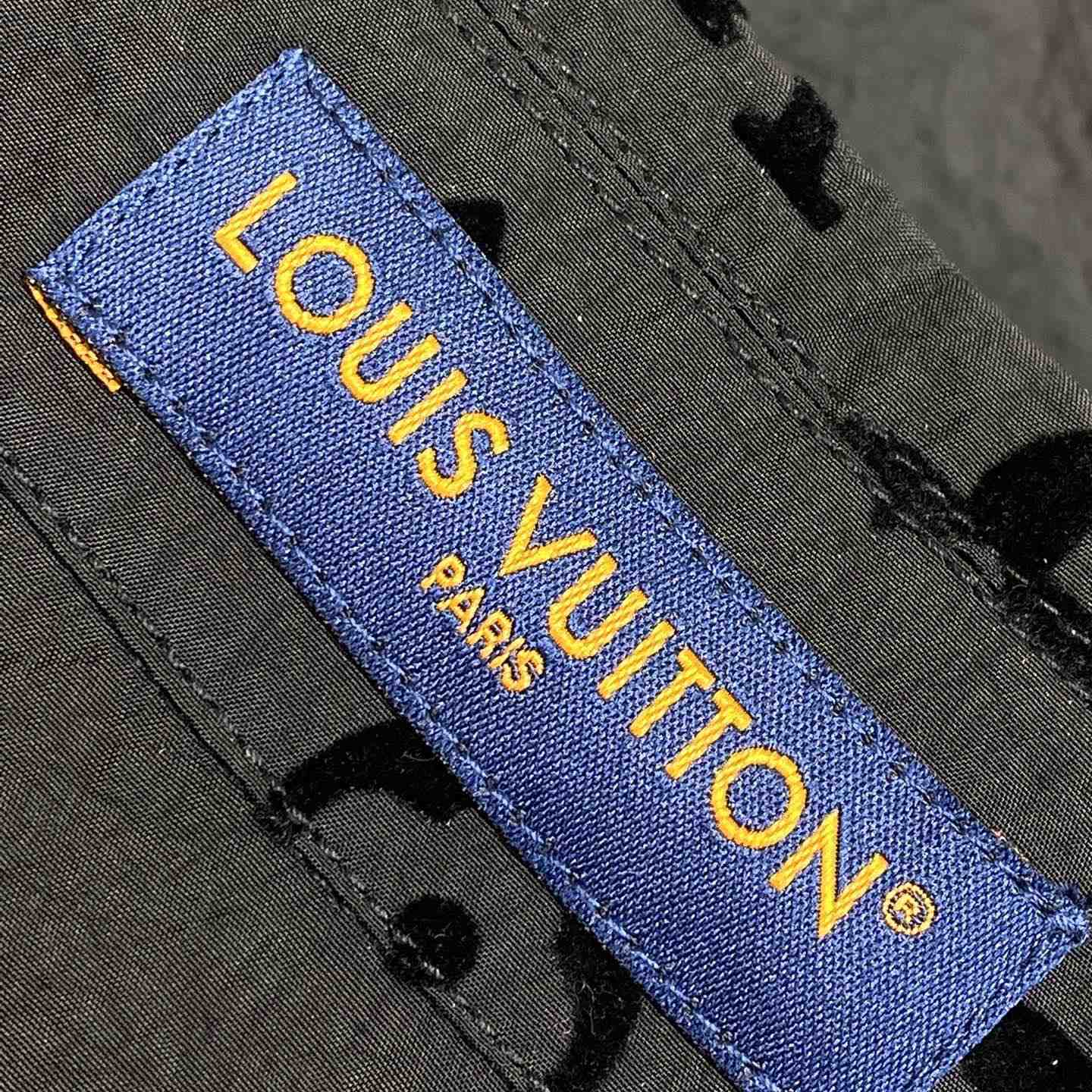 Louis Vuitton Flocked  Monogram Short-Sleeved Shirt - PerfectKickZ