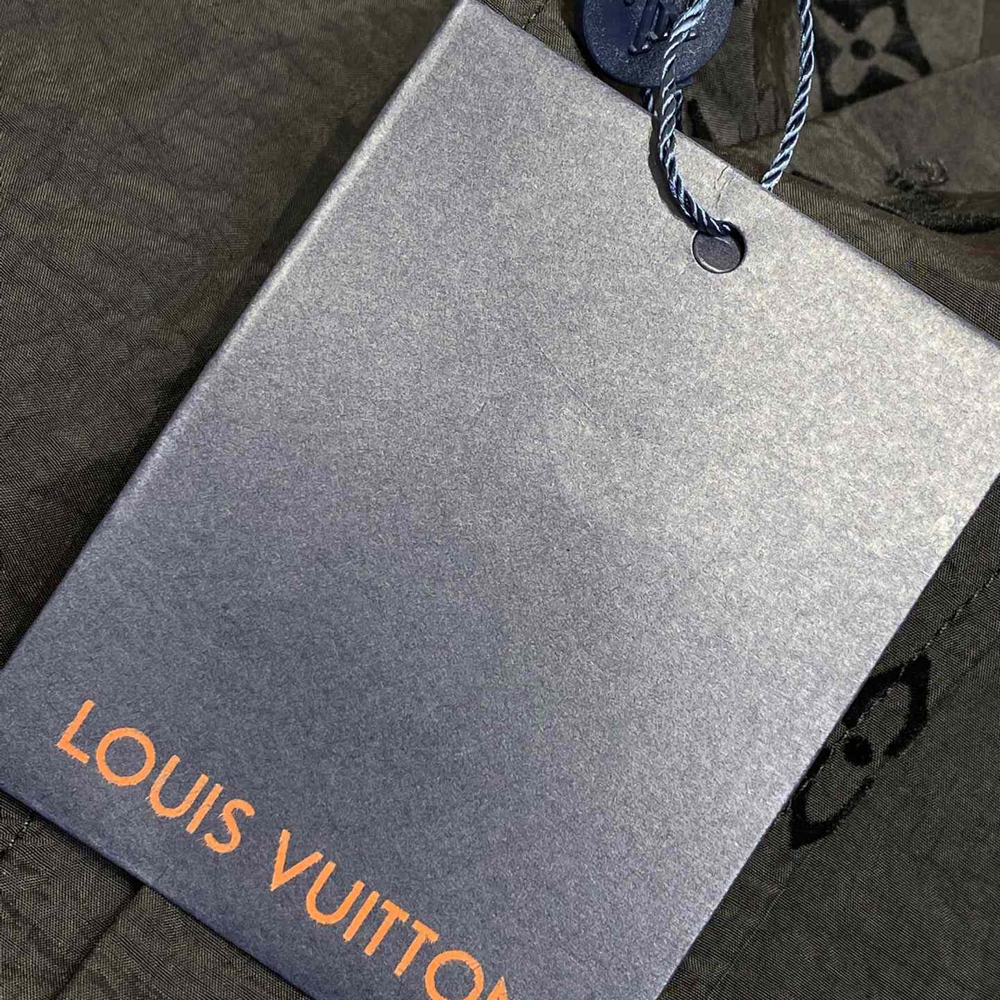 Louis Vuitton Flocked  Monogram Short-Sleeved Shirt - PerfectKickZ