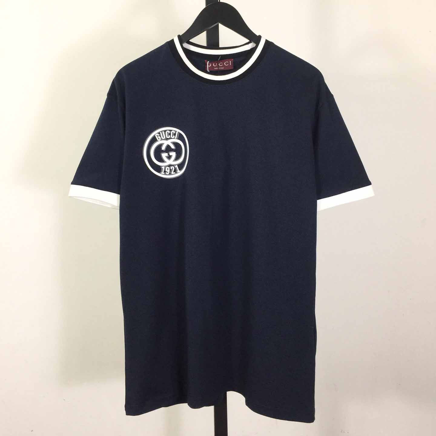 Gucci Cotton Jersey T-shirt With Embroidery - PerfectKickZ