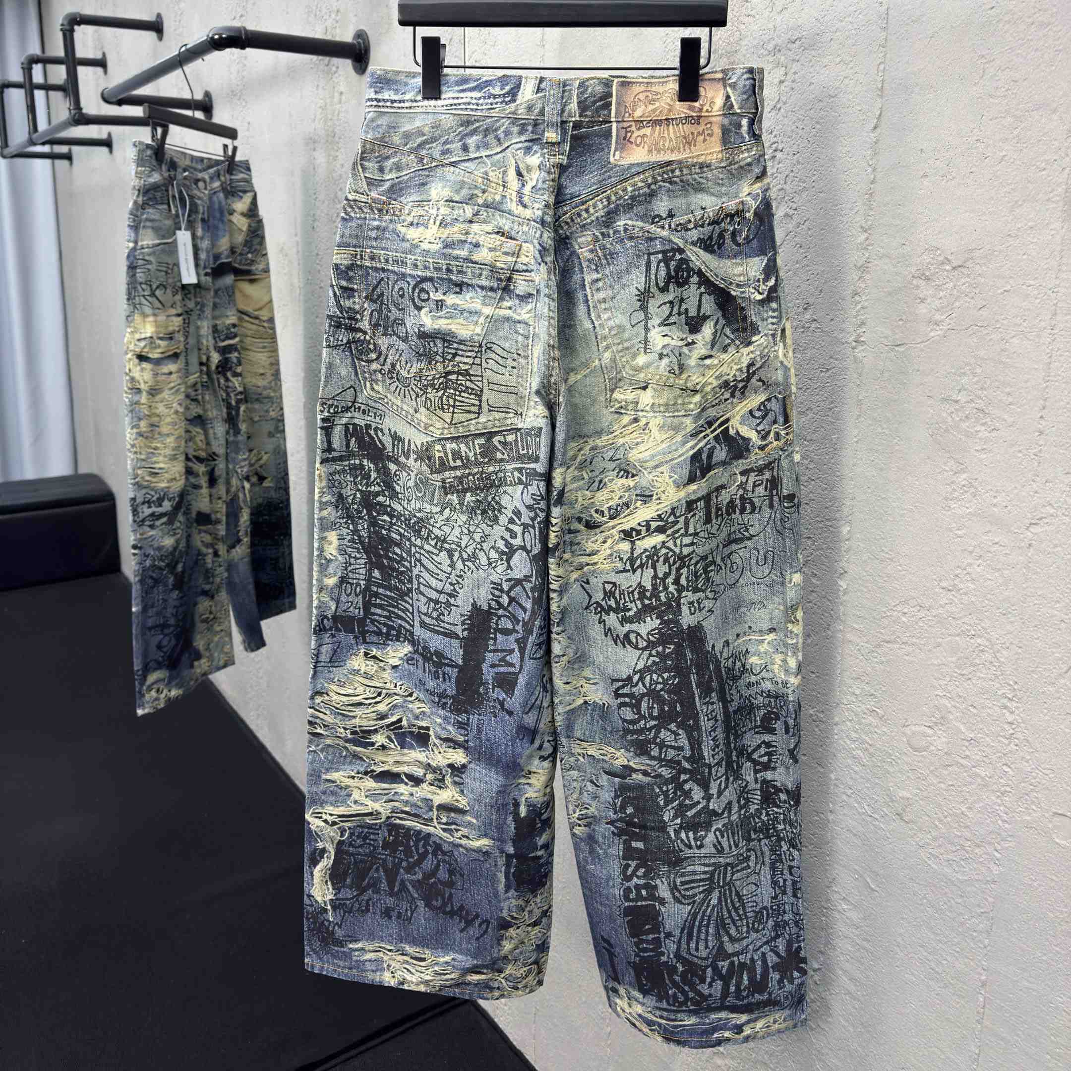 Acne Studios Super Baggy Fit Jeans - 2023 - PerfectKickZ