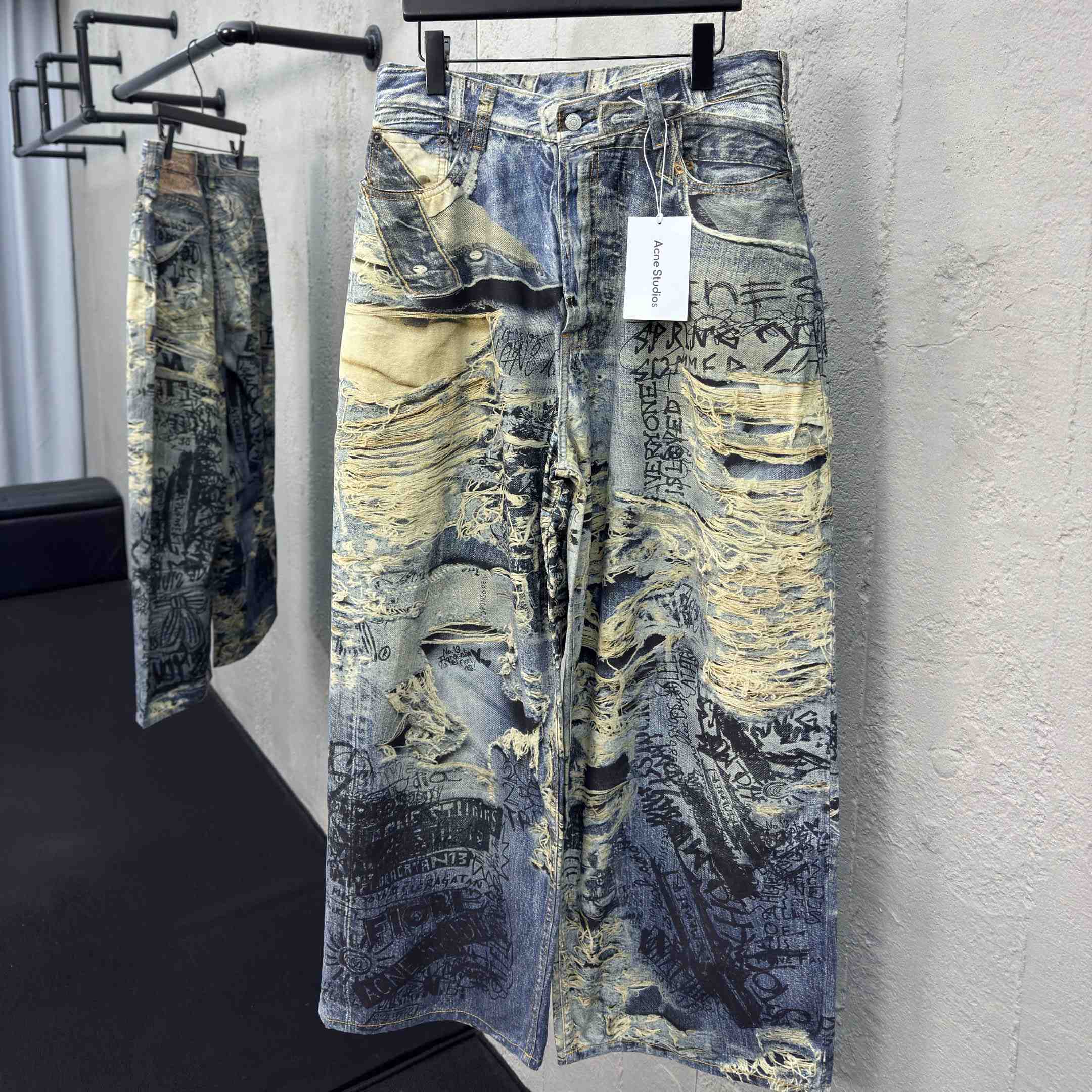 Acne Studios Super Baggy Fit Jeans - 2023 - PerfectKickZ