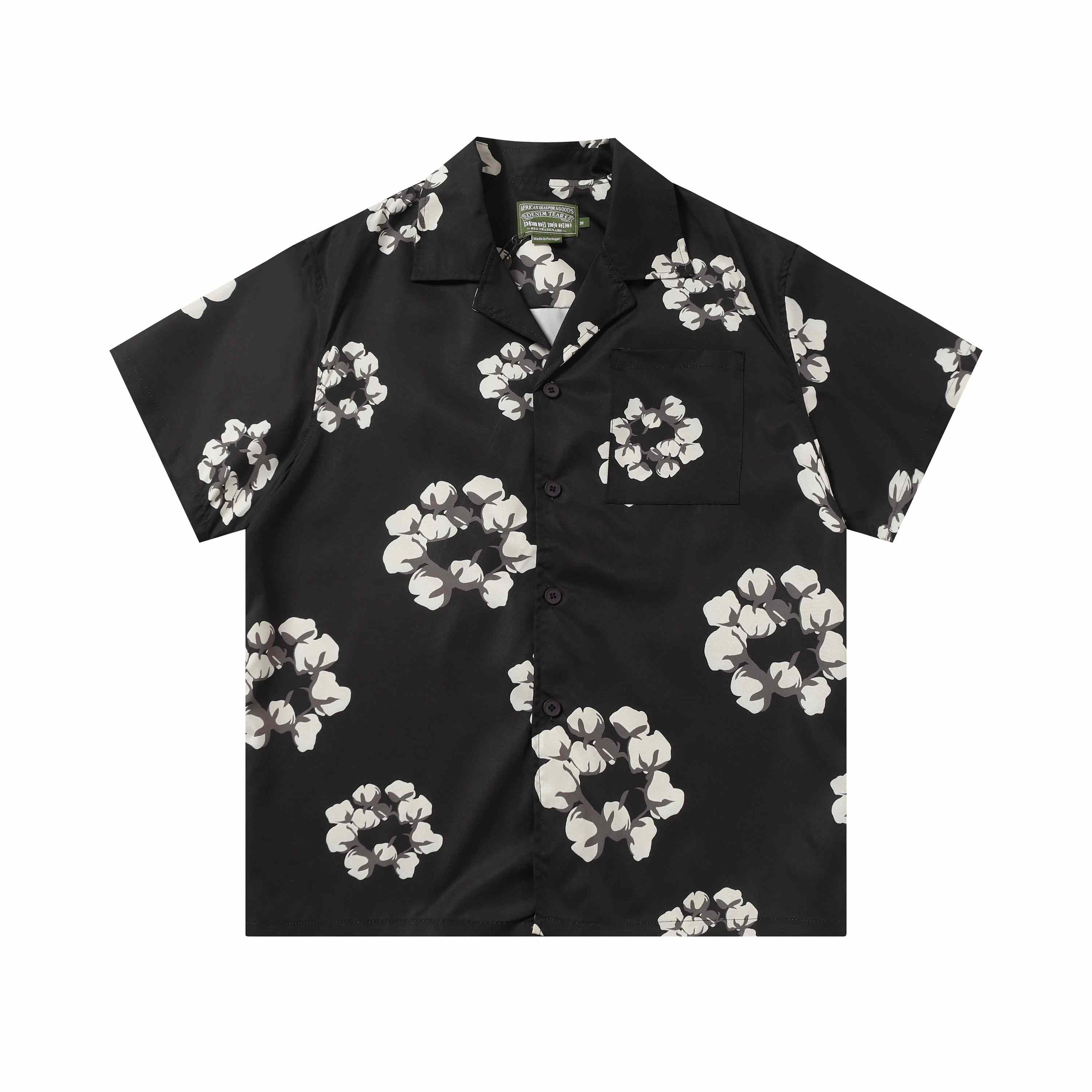 Denim Tears Short-Sleeved Shirt - PerfectKickZ