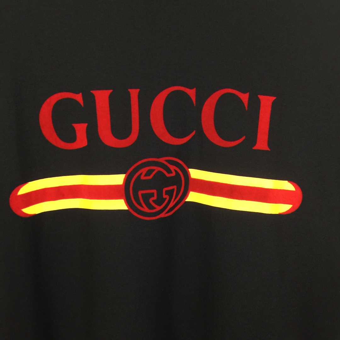 Gucci Printed Cotton Jersey T-shirt - PerfectKickZ