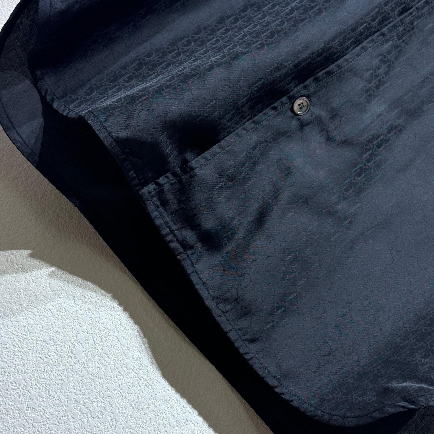 Dior Oblique Short-Sleeved Shirt  - PerfectKickZ