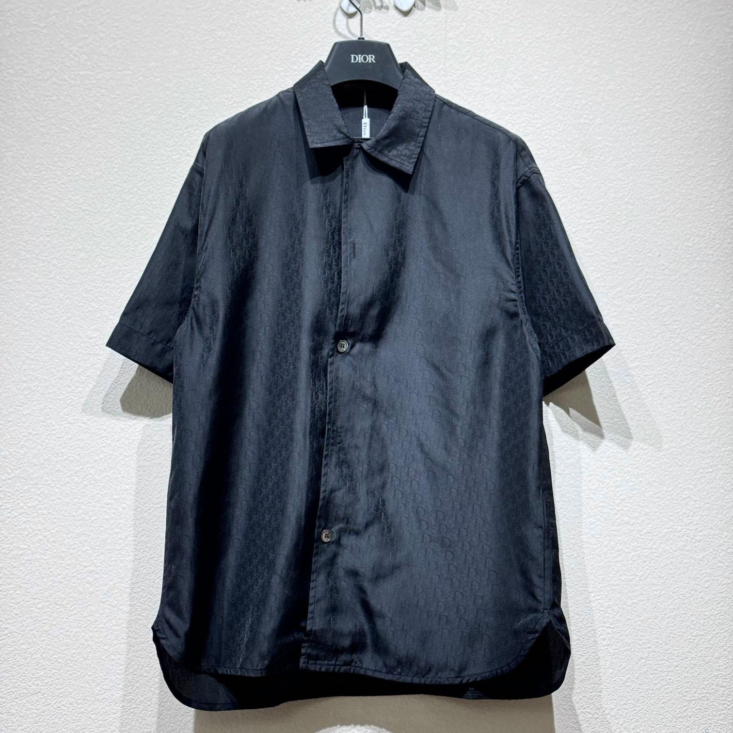 Dior Oblique Short-Sleeved Shirt  - PerfectKickZ