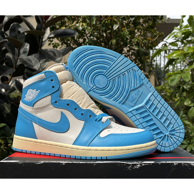 Air Jordan 1 Hi OG “UNC Reimagined” Sneaker   DZ5485-402 - PerfectKickZ