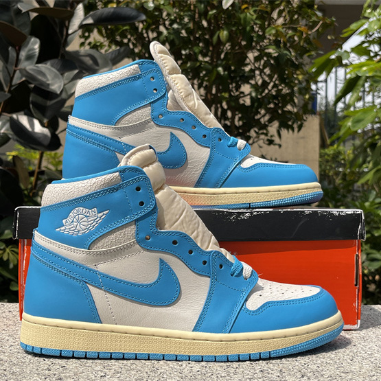 Air Jordan 1 Hi OG “UNC Reimagined” Sneaker   DZ5485-402 - PerfectKickZ