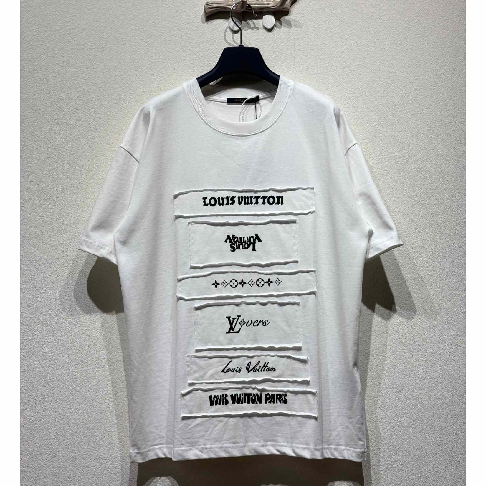 Louis Vuitton Short-Sleeved T-Shirt   - PerfectKickZ