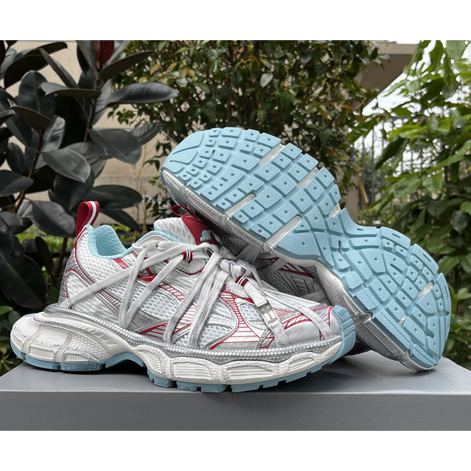 Balenciaga 3XL Extreme Laces B Sneaker In White - PerfectKickZ