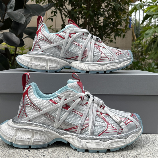 Balenciaga 3XL Extreme Laces B Sneaker In White - PerfectKickZ