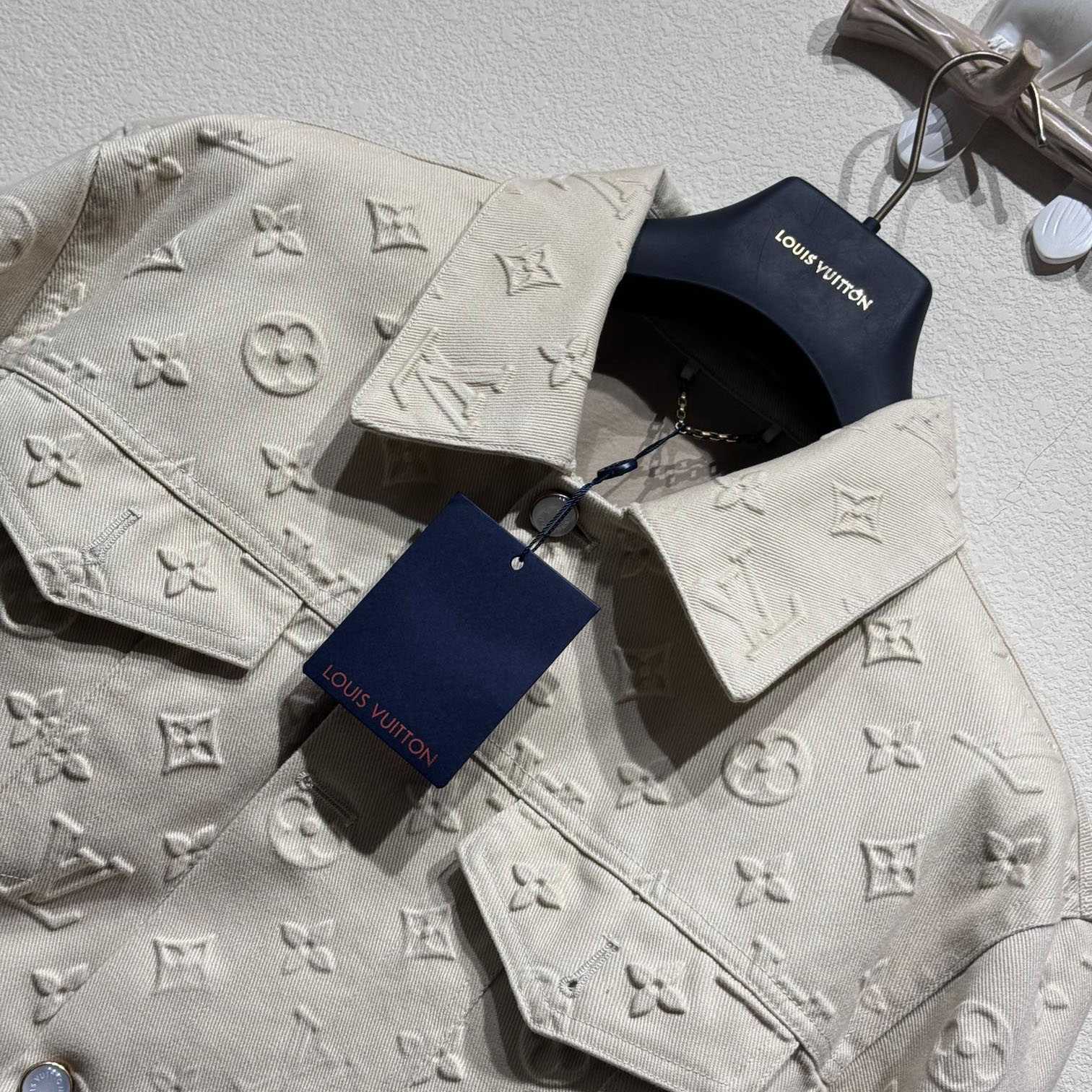 Louis Vuitton Monogram Embossed Overshirt    - PerfectKickZ