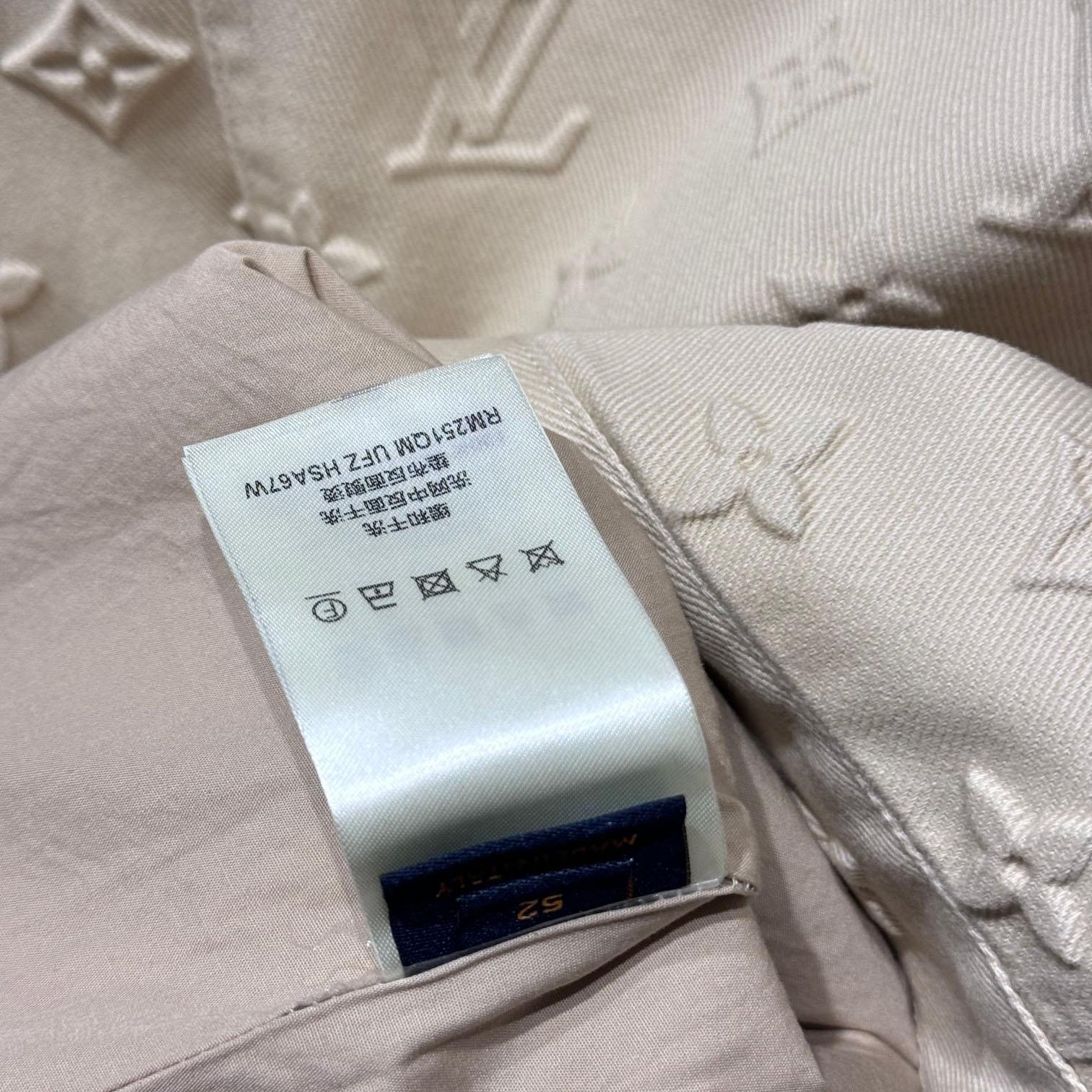 Louis Vuitton Monogram Embossed Overshirt    - PerfectKickZ