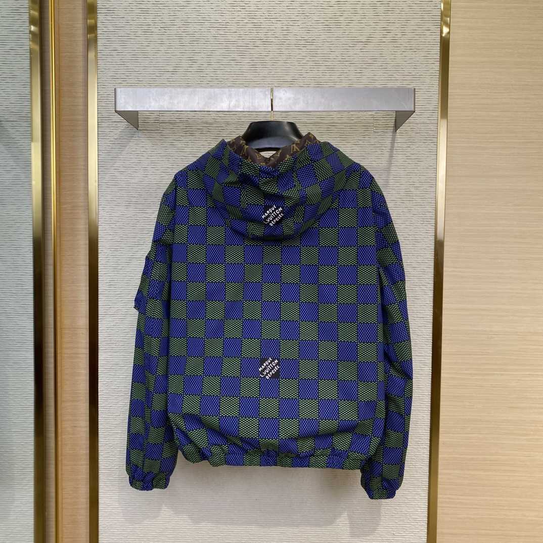 Louis Vuitton Damier Reversible Windbreaker   1AHBIS - PerfectKickZ