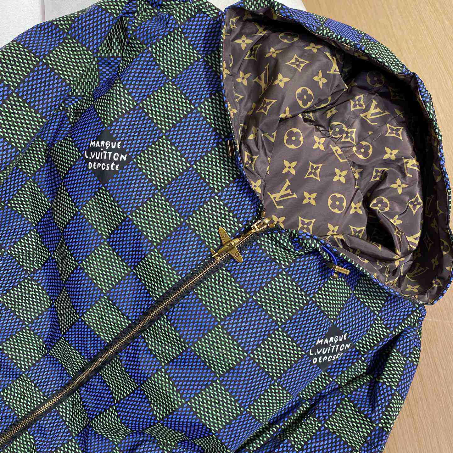 Louis Vuitton Damier Reversible Windbreaker   1AHBIS - PerfectKickZ