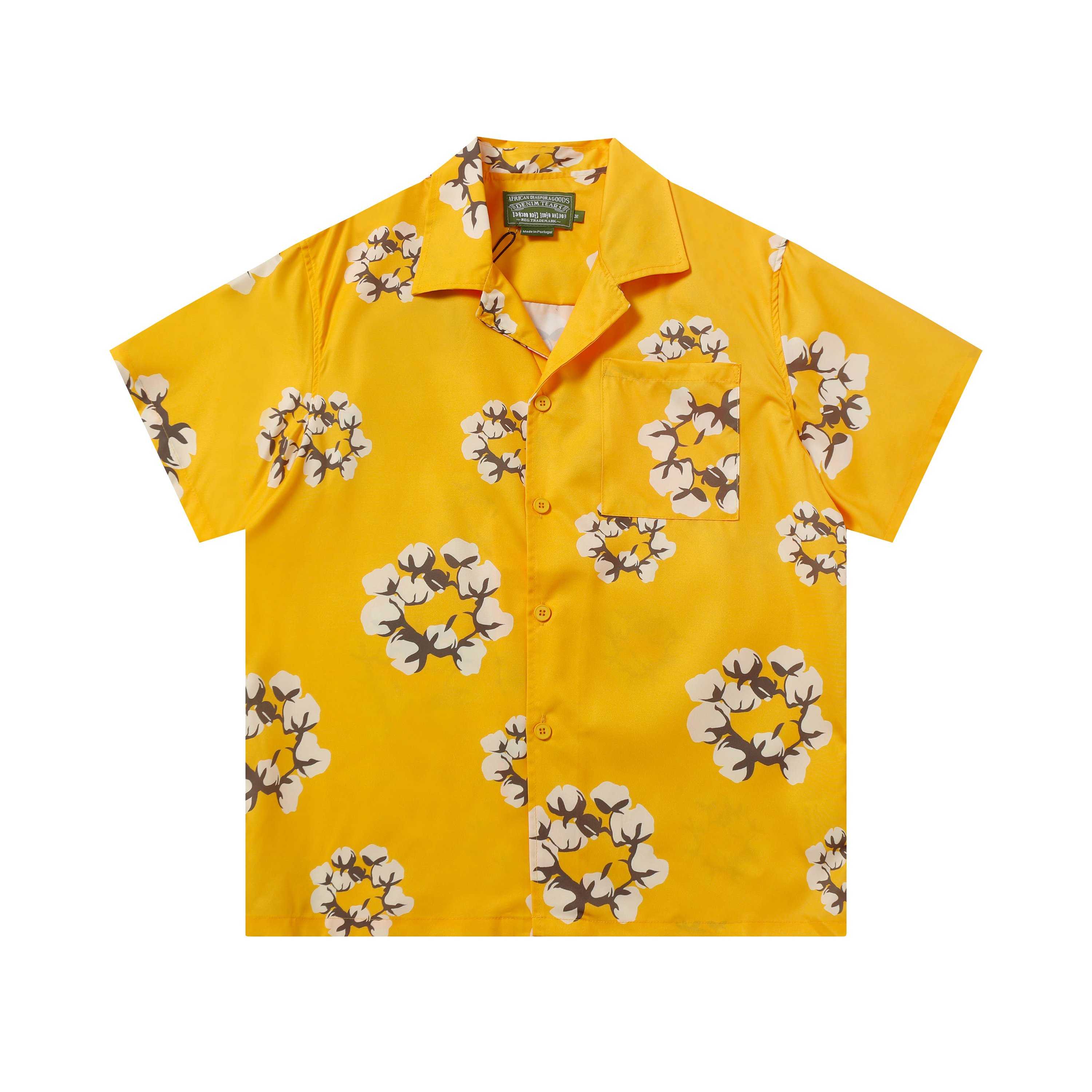 Denim Tears Short-Sleeved Shirt - PerfectKickZ