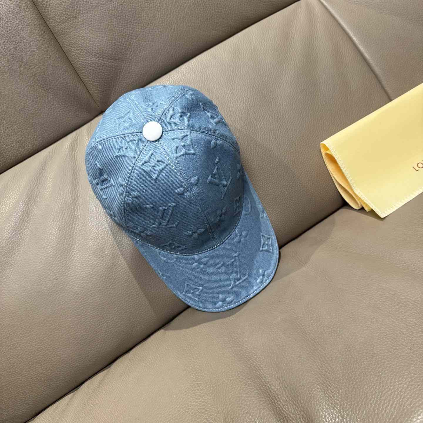 Louis Vuitton Monogram Denim Cap - PerfectKickZ
