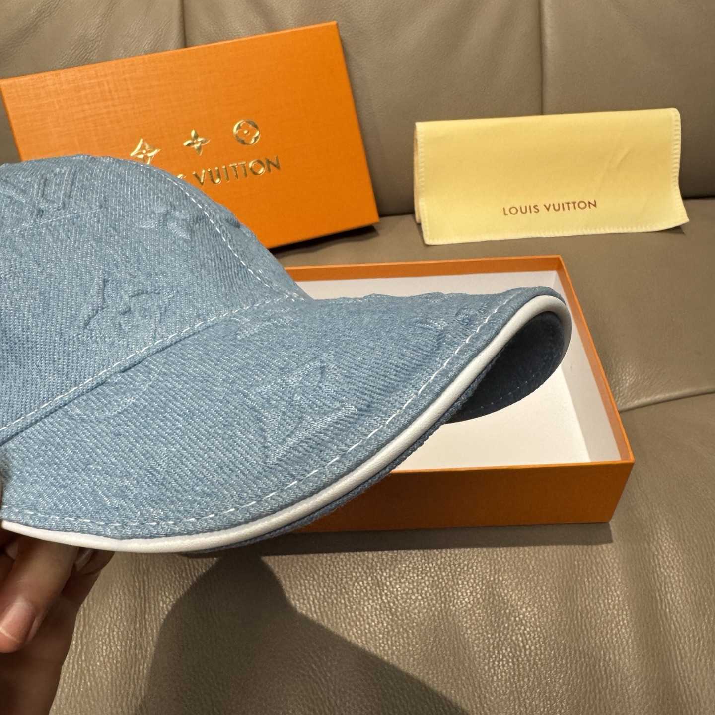 Louis Vuitton Monogram Denim Cap - PerfectKickZ