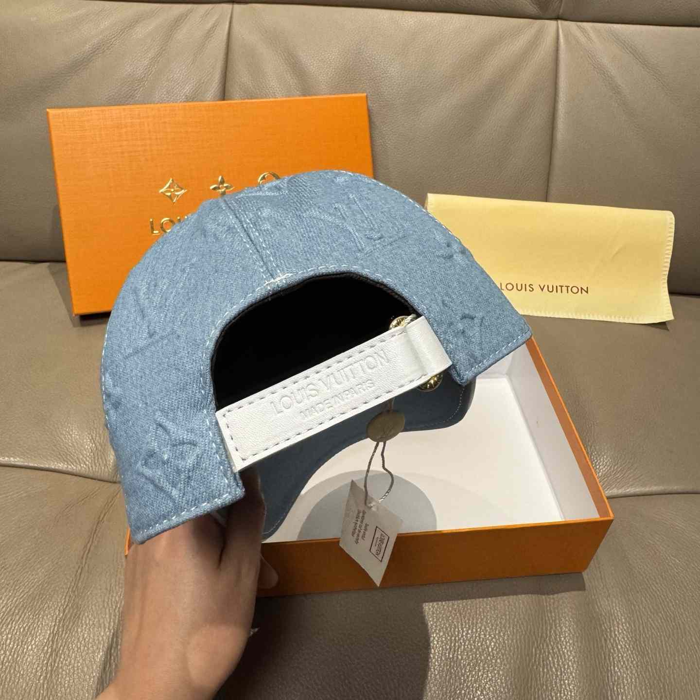 Louis Vuitton Monogram Denim Cap - PerfectKickZ