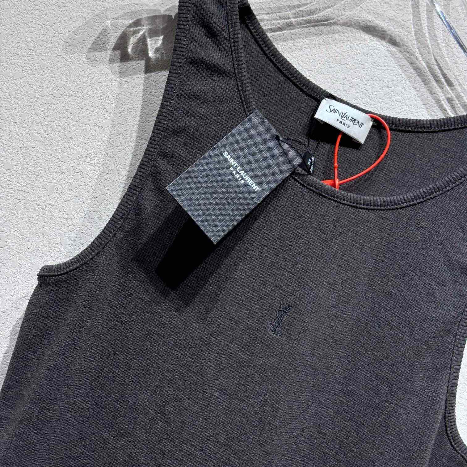 Saint Laurent Cassandre Tank Top - PerfectKickZ