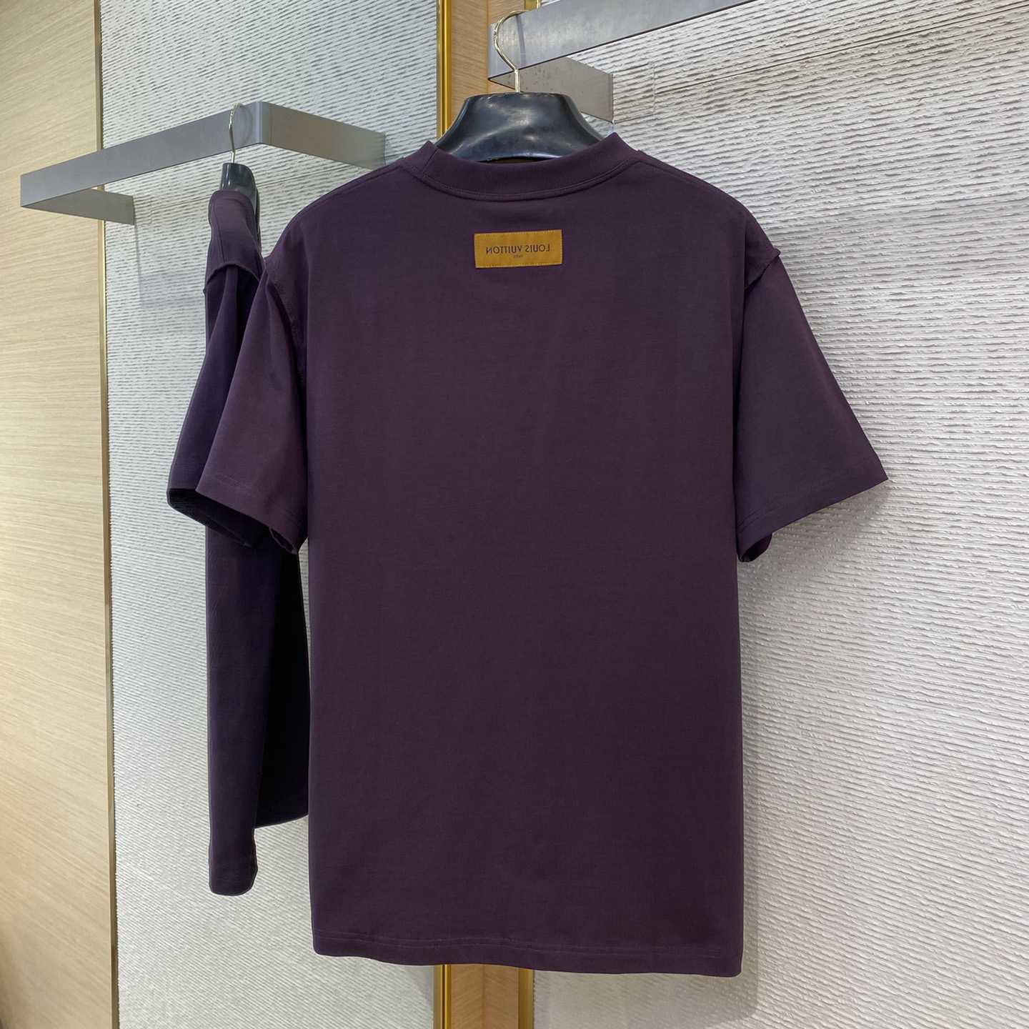 Louis Vuitton Embossed LV T-Shirt   - PerfectKickZ