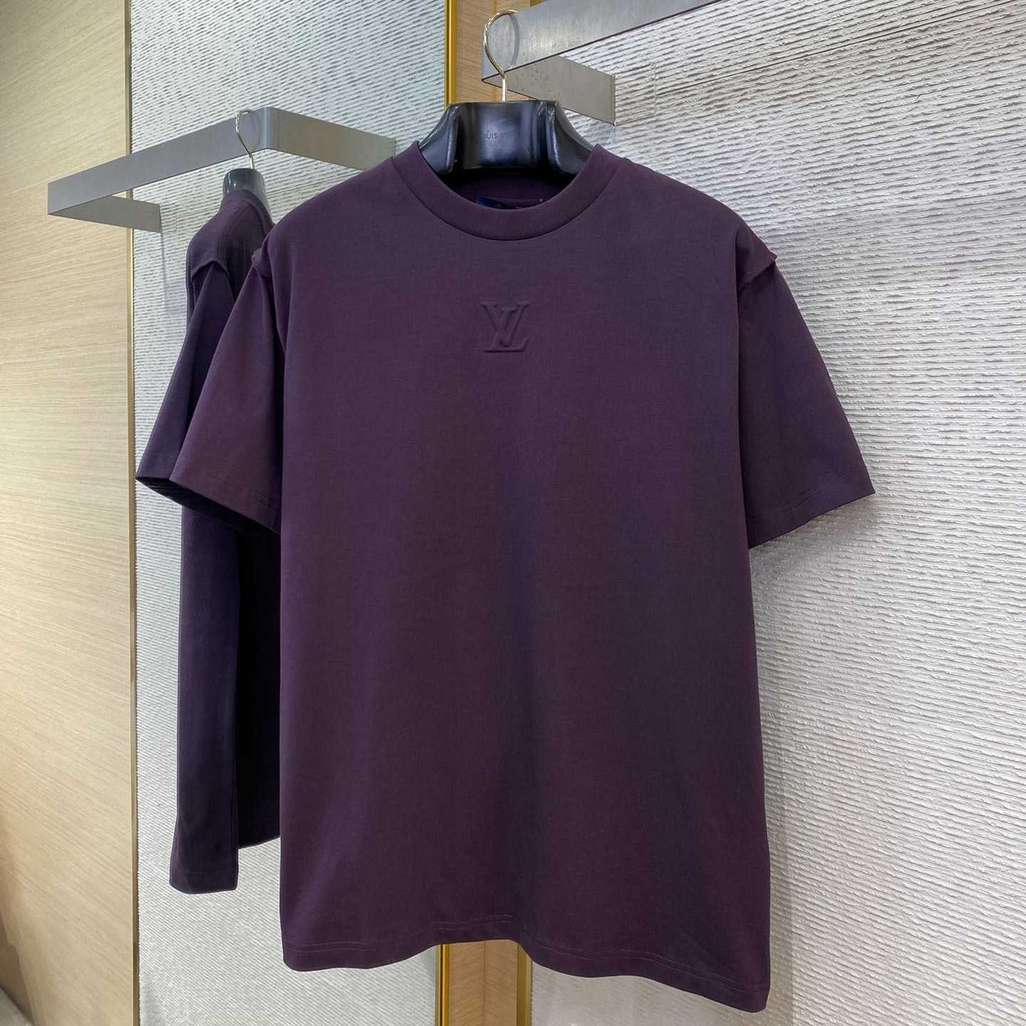 Louis Vuitton Embossed LV T-Shirt   - PerfectKickZ