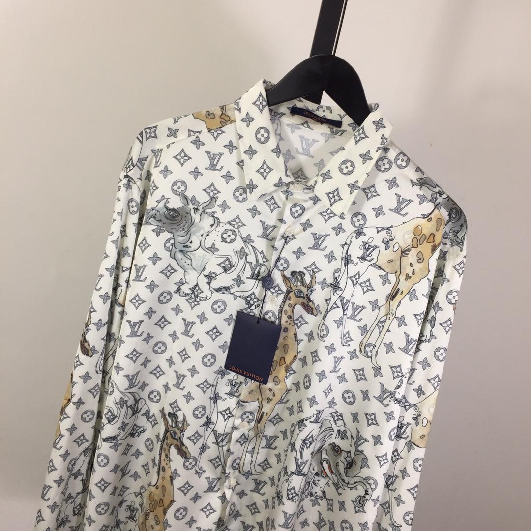 Louis Vuitton x Chapman Brothers Animals Silk Shirt - PerfectKickZ