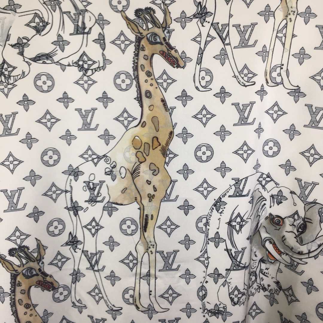Louis Vuitton x Chapman Brothers Animals Silk Shirt - PerfectKickZ