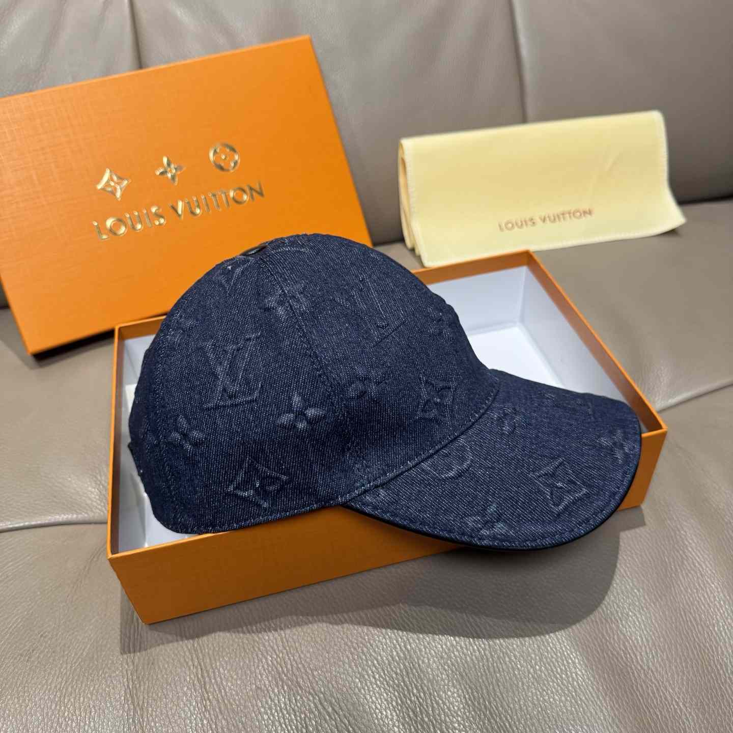 Louis Vuitton Monogram Denim Cap - PerfectKickZ