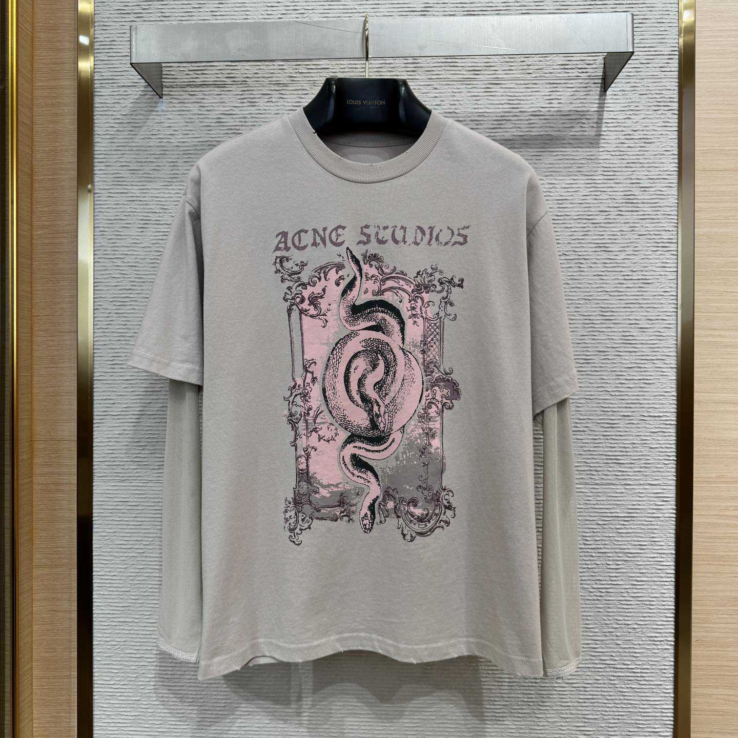 Acne Studios T-Shirt 'Rust Red' - PerfectKickZ