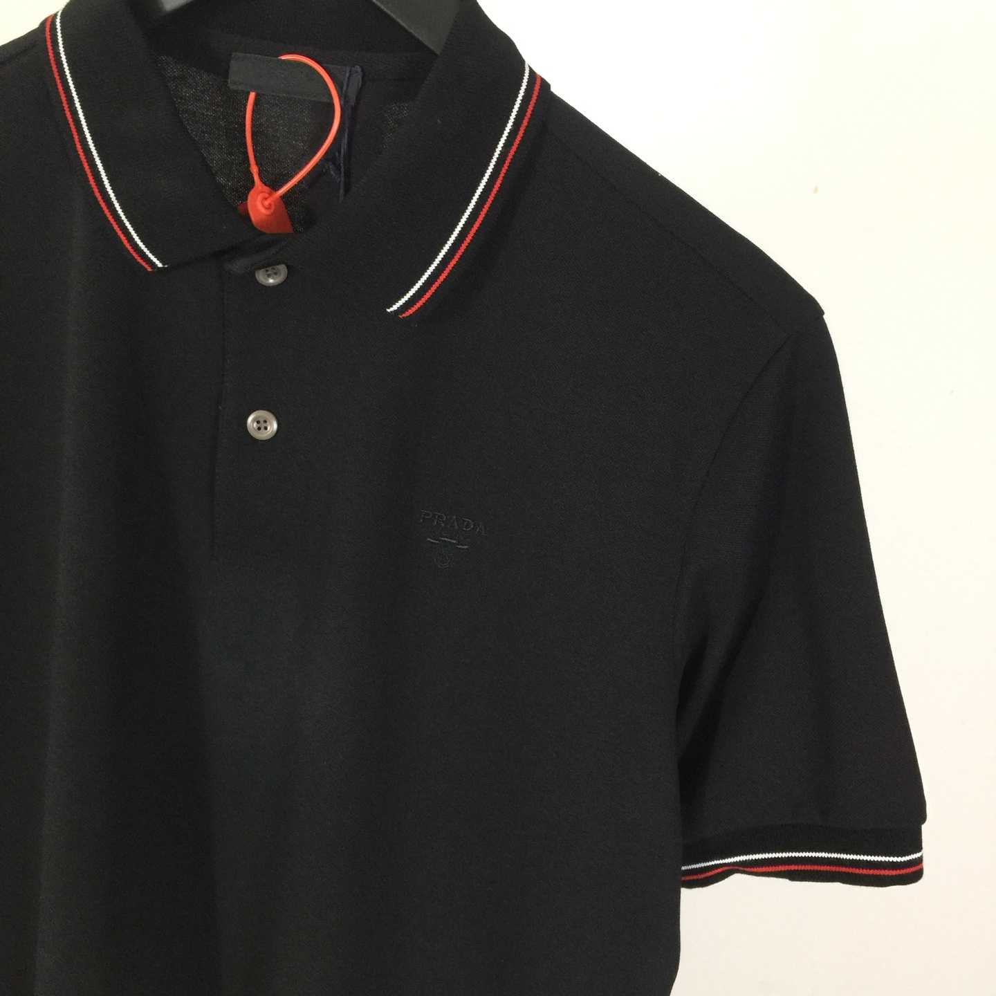 Prada Short-sleeved Piqué Polo Shirt - PerfectKickZ