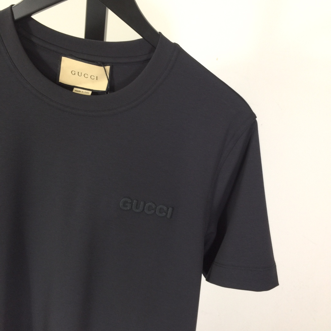 Gucci Cotton Jersey T-shirt With Embroidery - PerfectKickZ