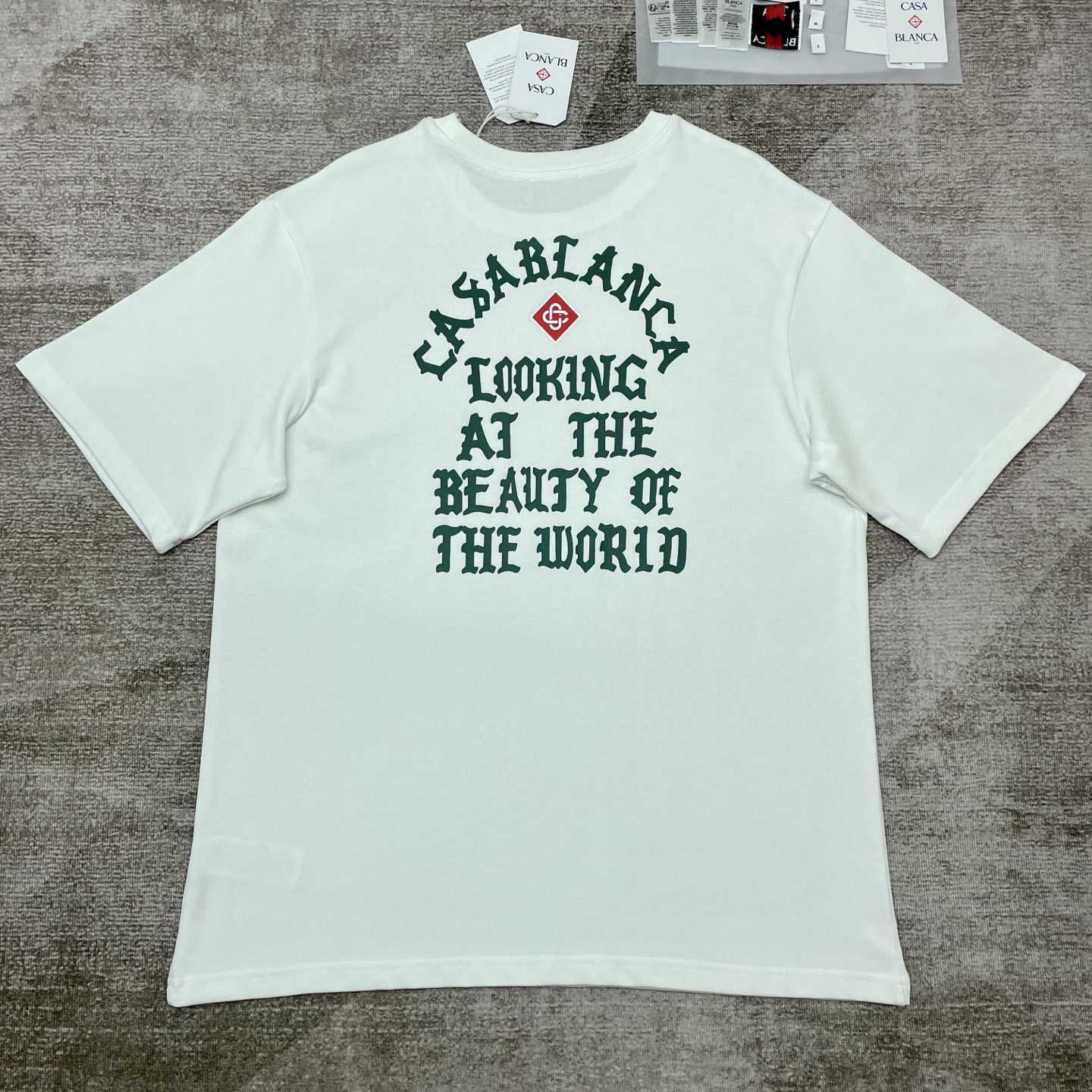 Casablanca Looking at The Beauty Of The World T-Shirt     C962 - PerfectKickZ