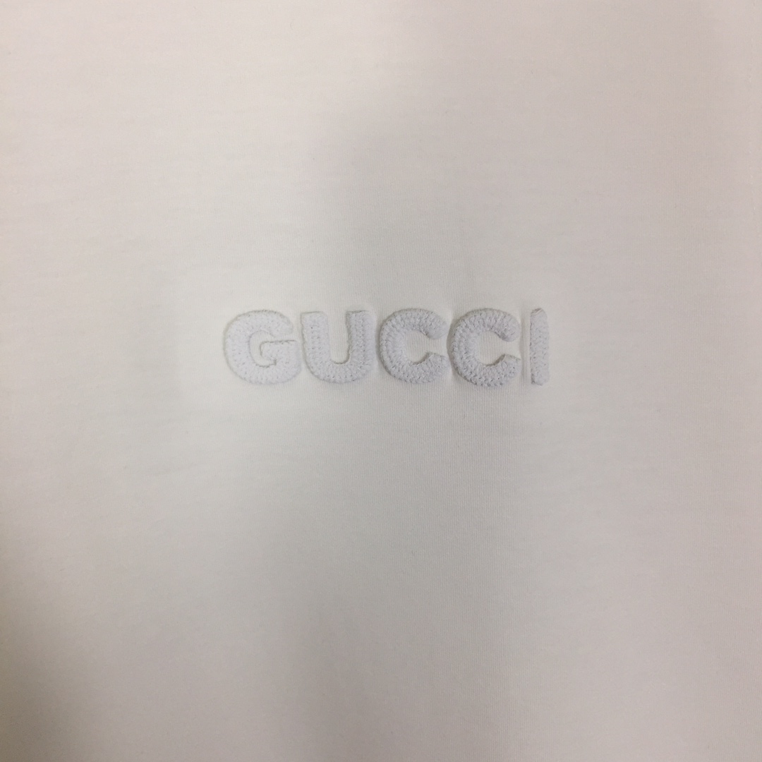 Gucci Cotton Jersey T-shirt With Embroidery - PerfectKickZ