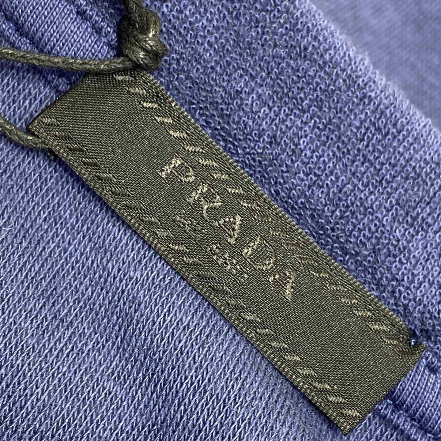 Prada Triangle-logo Terry T-shirt - PerfectKickZ