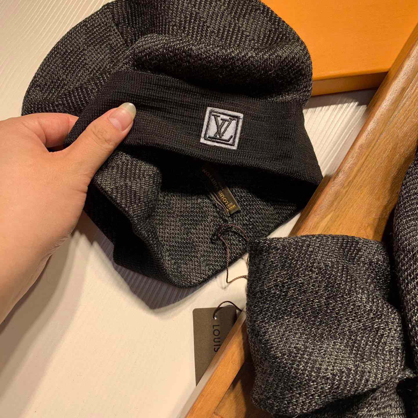Louis Vuitton Beanie And Scarf  - PerfectKickZ