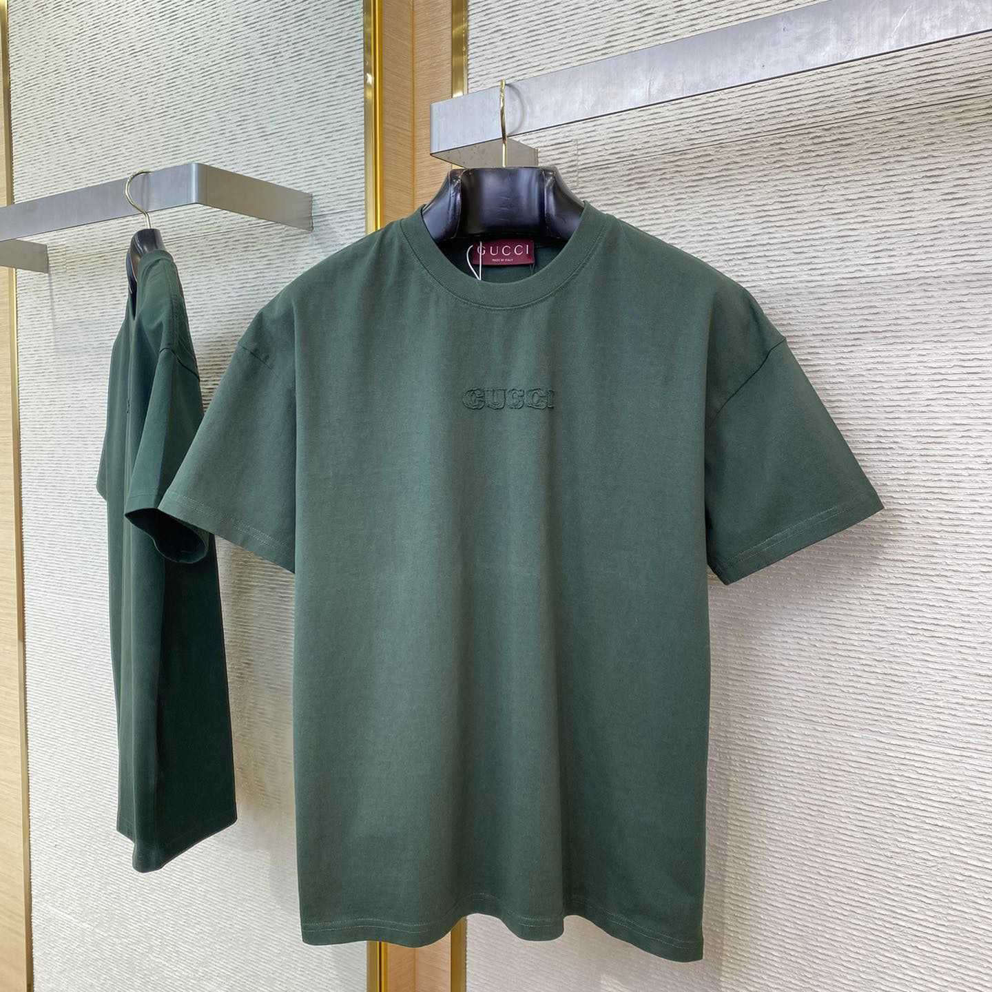 Gucci Embroidered Cotton Jersey T-shirt  - PerfectKickZ