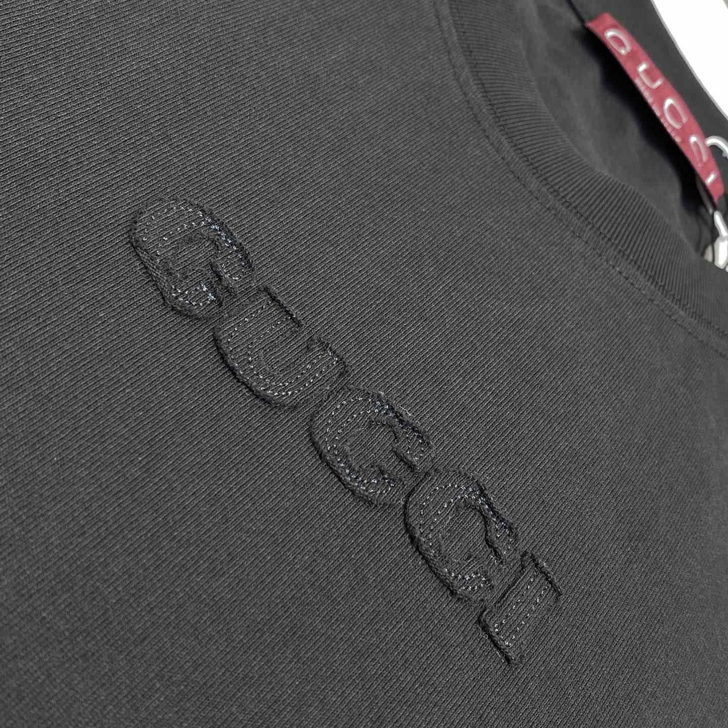Gucci Embroidered Cotton Jersey T-shirt  - PerfectKickZ