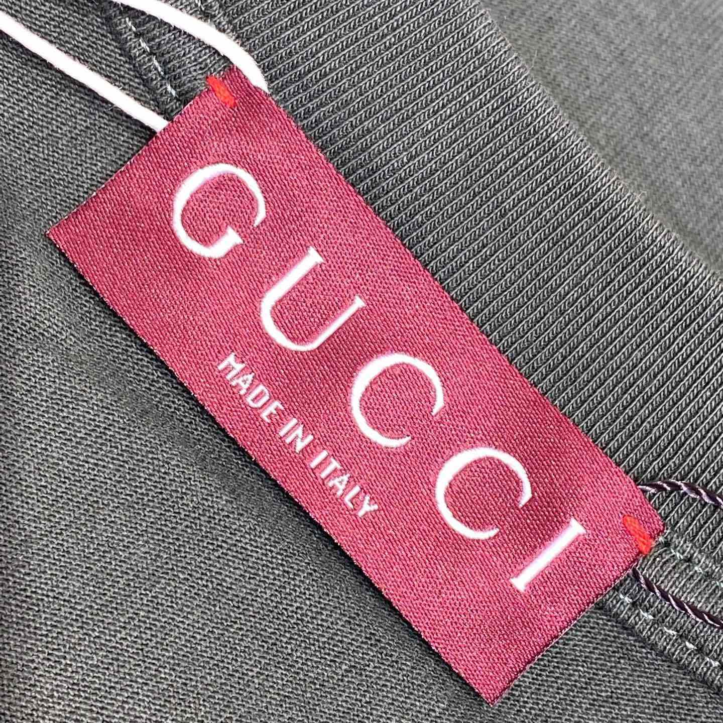 Gucci Embroidered Cotton Jersey T-shirt  - PerfectKickZ