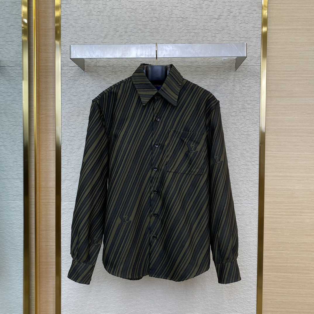Louis Vuitton Cotton Jacquard Shirt - PerfectKickZ