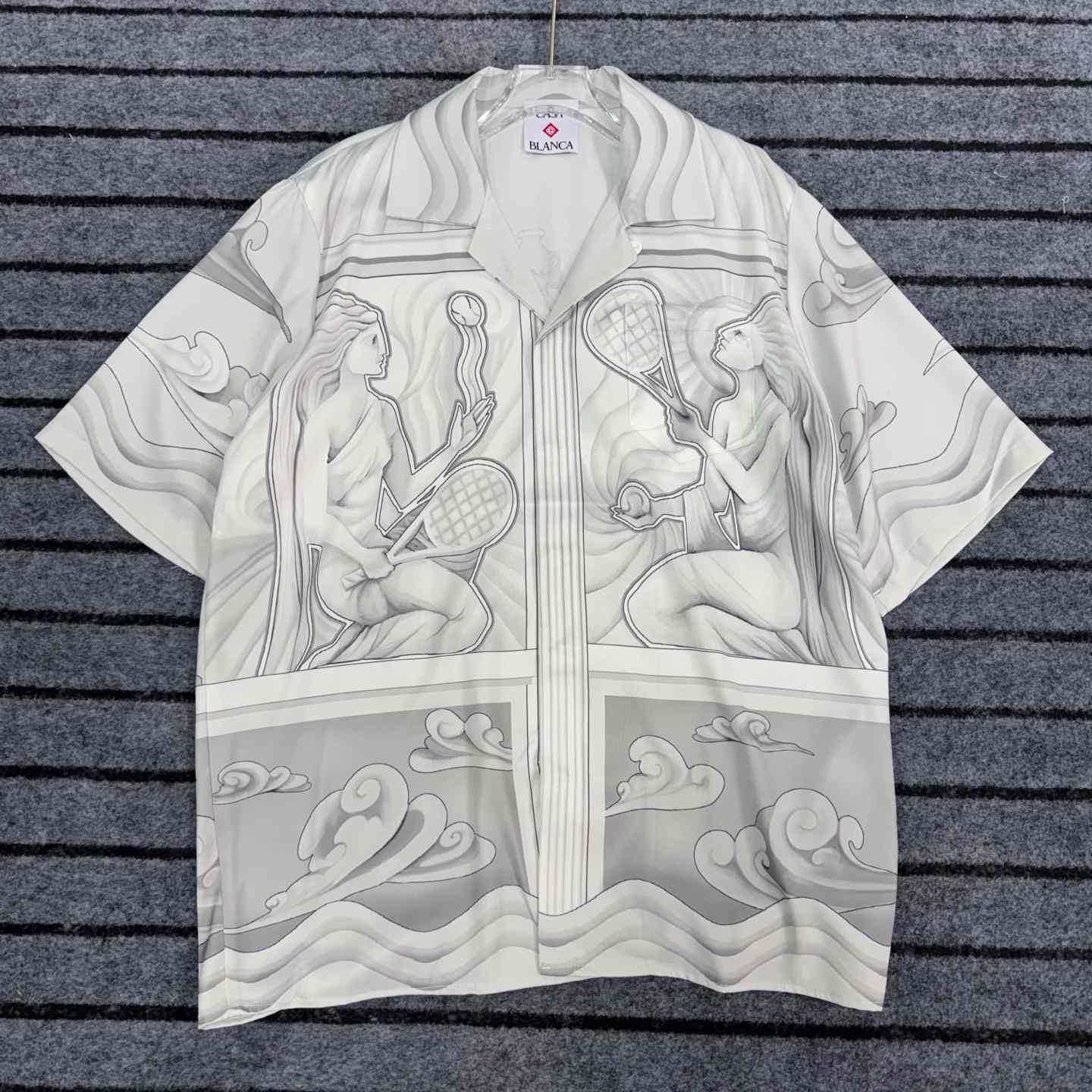 Casablanca Sacred Stone Silk Shirt - PerfectKickZ
