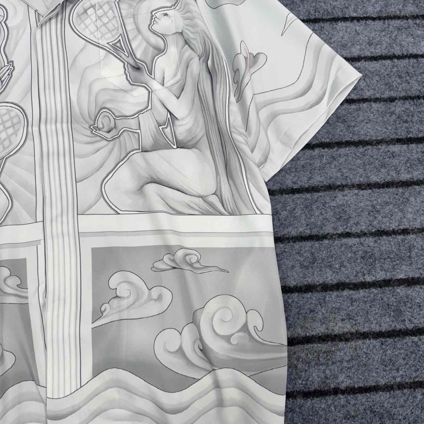 Casablanca Sacred Stone Silk Shirt - PerfectKickZ